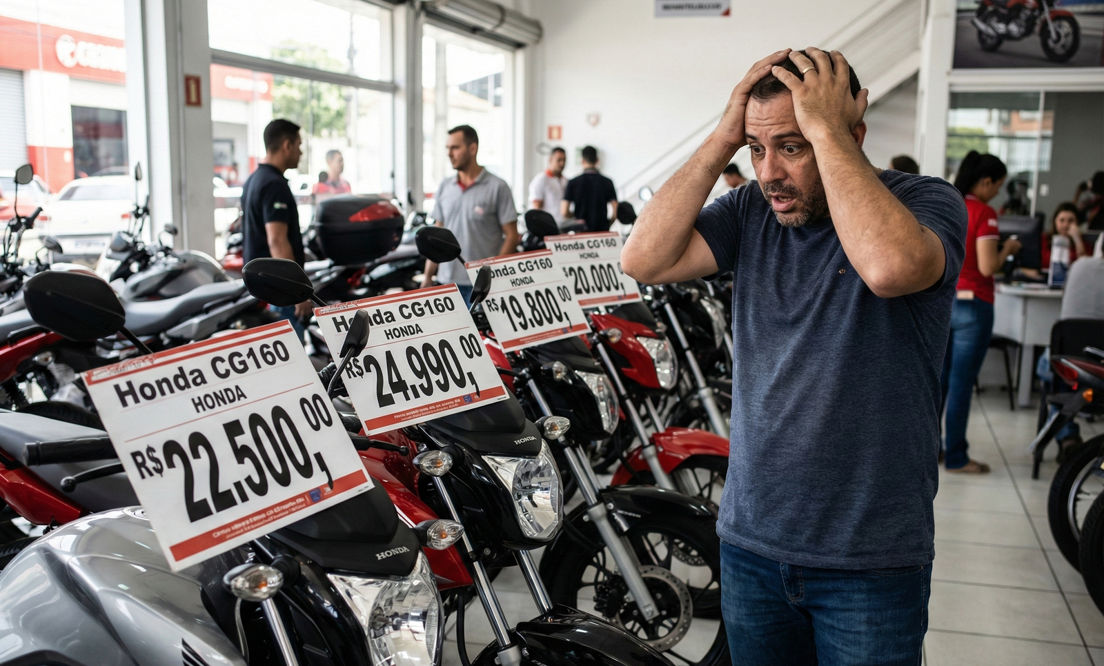 No momento, você está visualizando Moto barata tá acabando? Por que as motos de entrada estão ficando cada vez mais caras no Brasil