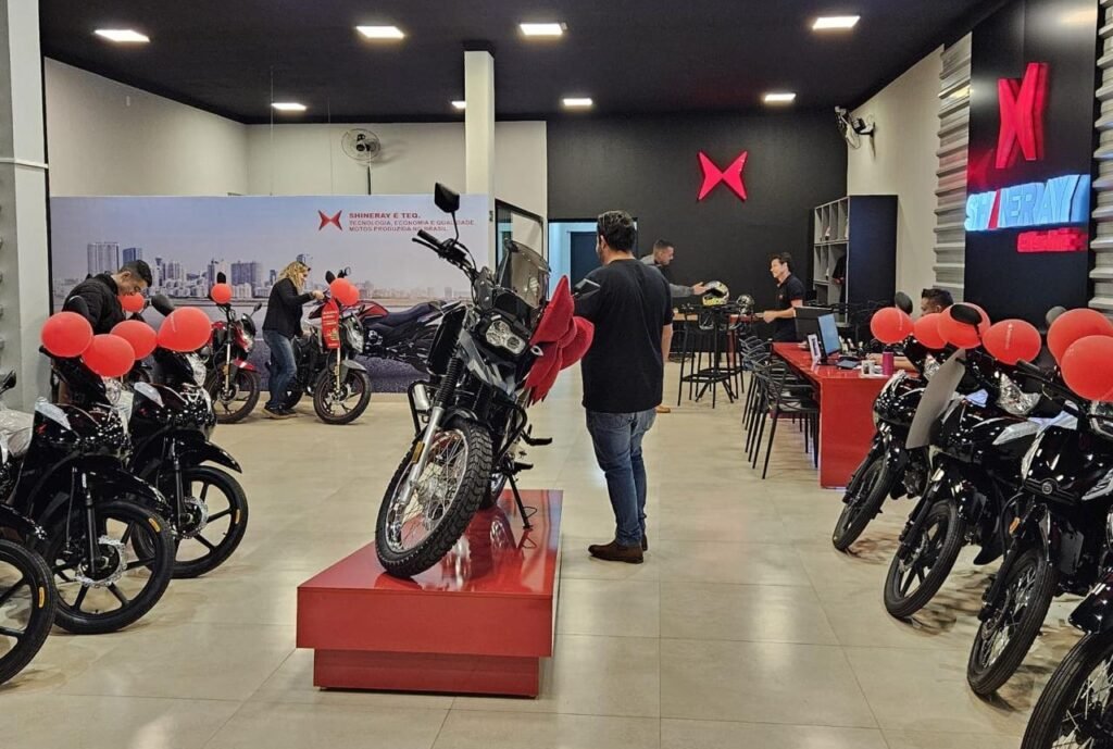 Concessionária de motos de entrada em cenário de disputa concorrencial